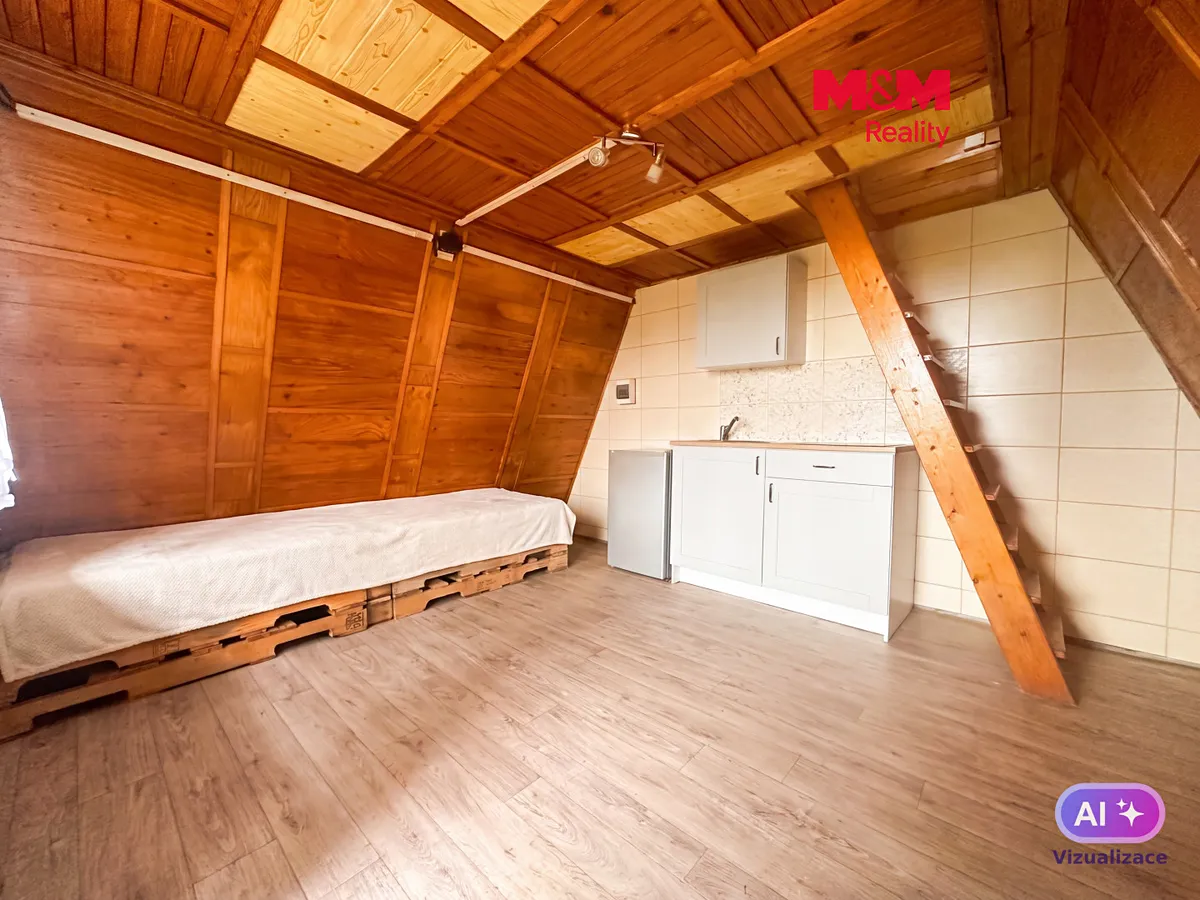 Prodej chaty 18 m², pozemek 604 m²